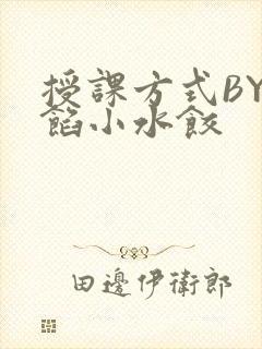 授课方式BY肉馅小水饺