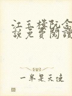 江玉楼阮念笙小说免费阅读