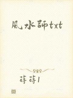 风水师txt