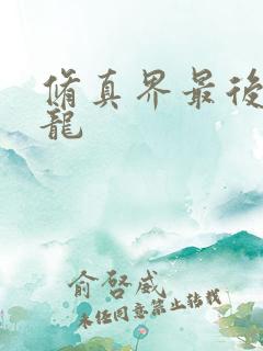 修真界最后一条龙