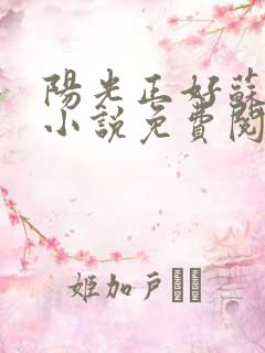 阳光正好苏玥玥小说免费阅读无弹窗