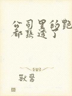 公司里的艳妇们都熟透了