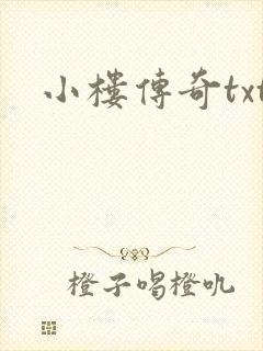 小楼传奇txt