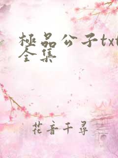 极品公子txt全集