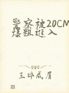 警察被20CM爆粗进入