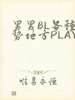 男男BL各种姿势地方PLAY文