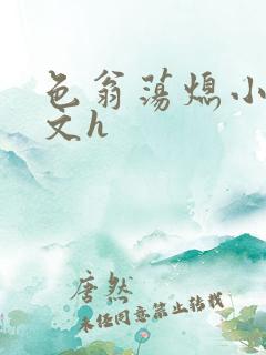 色翁荡熄小说全文h