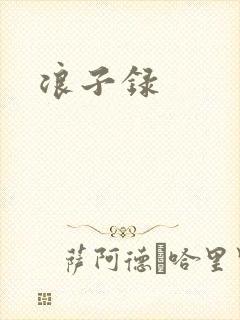 浪子录