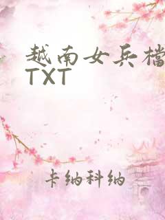 越南女兵档案 TXT