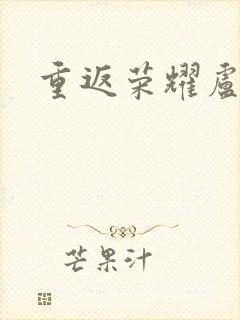 重返荣耀卢正雨