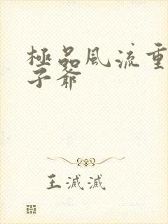 极品风流重生太子爷