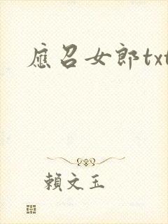 应召女郎txt