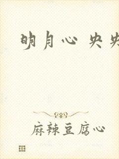 明月心 央央