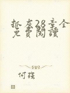 抓灰28章全部免费阅读