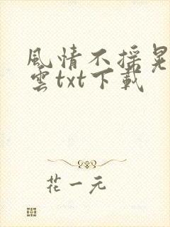 风情不摇晃百度云txt下载