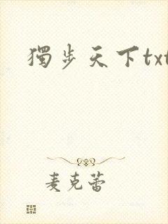 独步天下txt