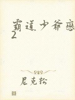 霸道少爷恋上我2