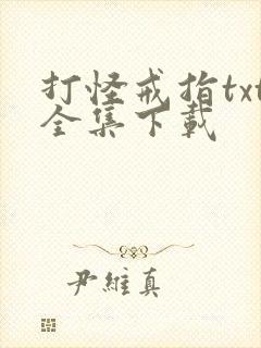 打怪戒指txt全集下载