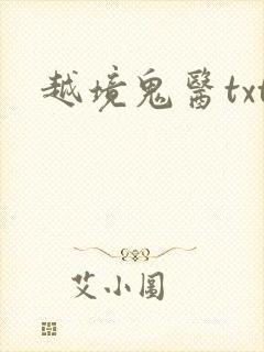 越境鬼医txt