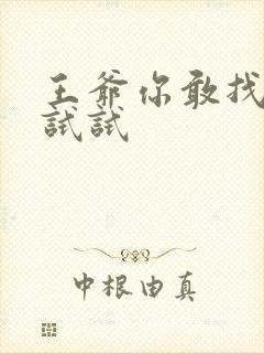 王爷你敢找小三试试