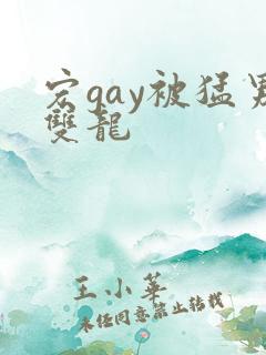 宏gay被猛男双龙