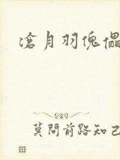 沧月羽傀儡之城