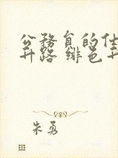 公务员的仕途上升路 绯色升迁