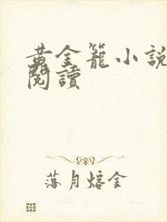 黄金笼小说免费阅读