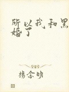 所以我和黑粉结婚了