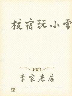 校宿玩小雪