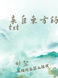 来自东方的骑士txt