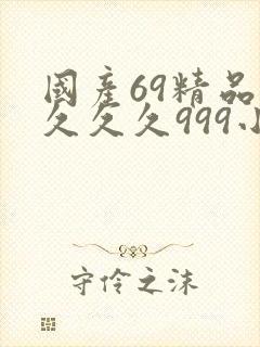 国产69精品久久久久999小说