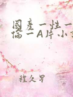 国产一性一交一伦一A片小说