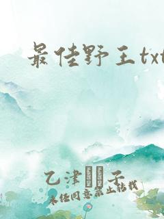 最佳野王txt