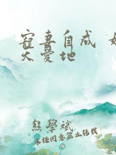 宠妻自成  婚天爱地