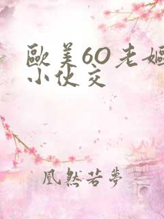 欧美6O老妪与小伙交