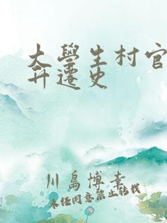 大学生村官艳遇升迁史