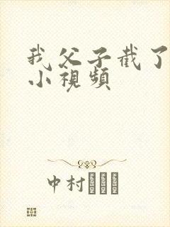 我父子截了一段小视频