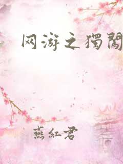 网游之独闯天涯