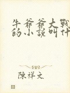 牛爷爷大战小丽的小说叫什么