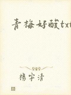 青梅好酸txt