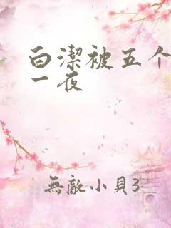 白洁被五个人玩一夜