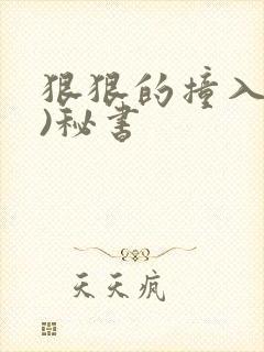 狠狠的撞入(h)秘书