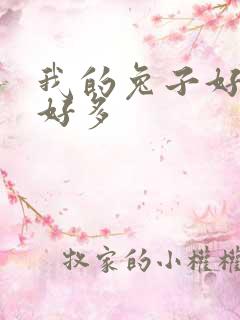 我的兔子好软水好多