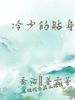 冷少的贴身女人