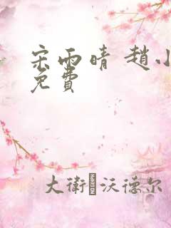 宋雨晴 赵小刚免费