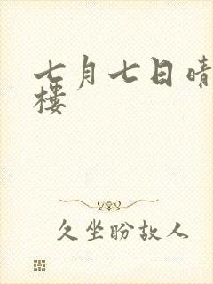 七月七日晴19楼