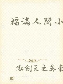 福满人间小说