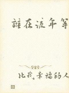 谁在流年等相遇