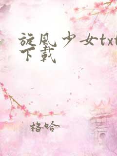 旋风少女txt下载